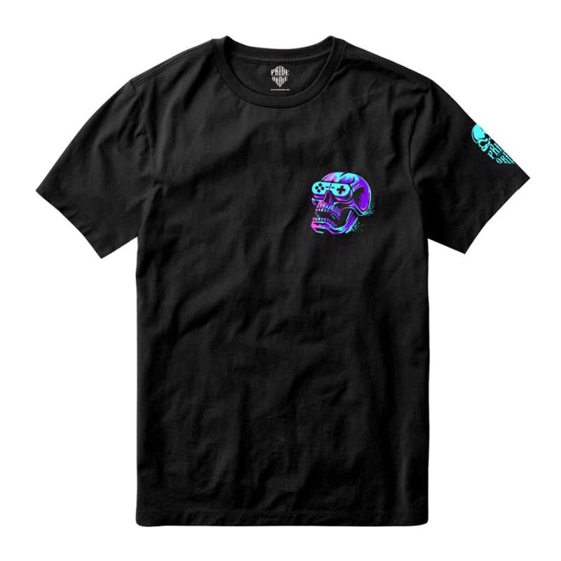 PRiDEorDiE violent reality T-Shirt -black
